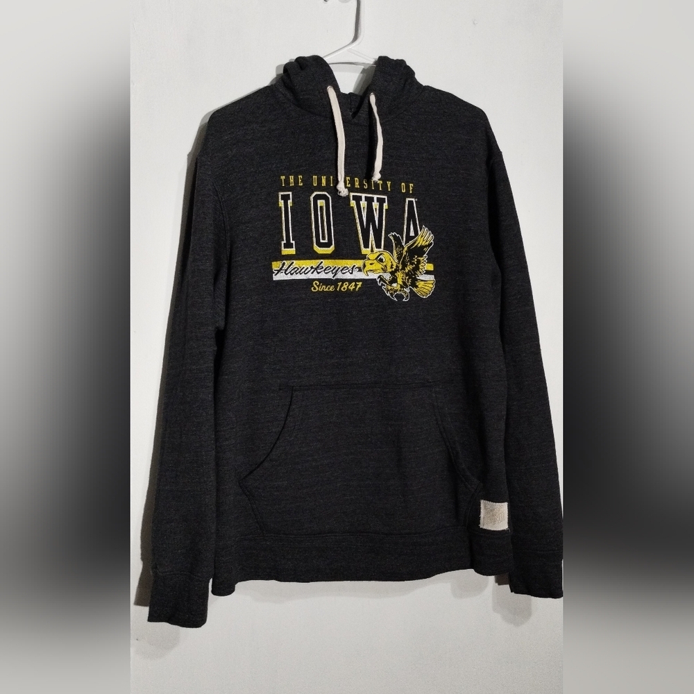 Iowa Hawkeyes Black Hoodie (L)